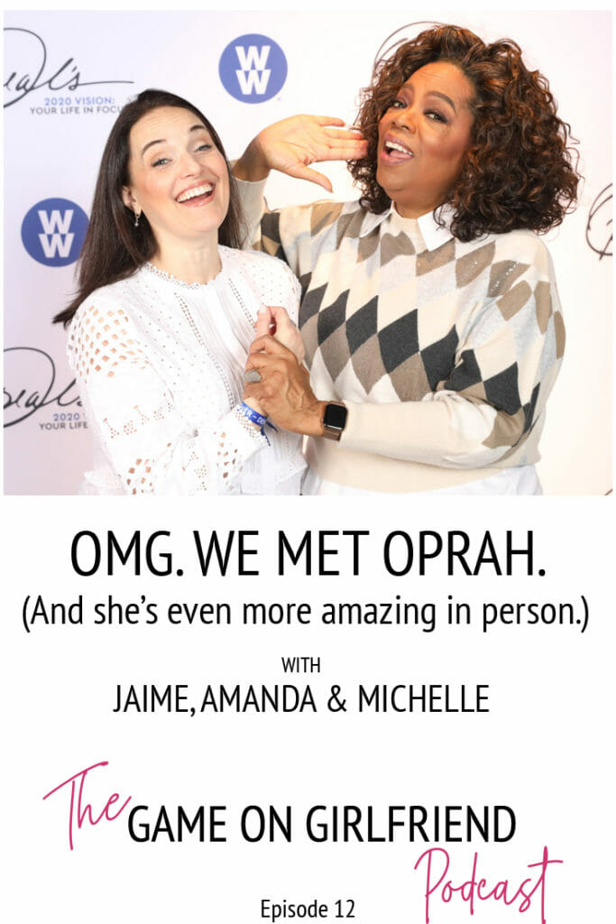 Sarah Walton and Oprah